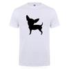 Cool Simple Dachshund Dog Chihuahua Dog  Dog Printed T Shirt For Unisex Male Short Sleeve Cotton Casual Funny Crew  Tshirt