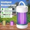 Portable Electric Mosquito Zapper Lamp USB Rechargeable UV Light Indoor Outdoor Bug Killer for Camping or Home with Night Light