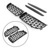 Черная решетка Mesh Kidney Grille для BMW E90 3 серии Sedan 2005-2008