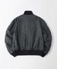 OUTSTANDING Wool A-1 Jacket_Charcoal