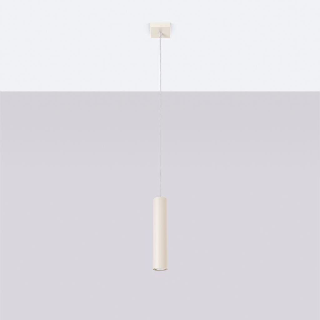 Lampa Wisząca Bellix 1 Gu10 Beżowy Lumilo 14.899.79
