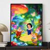 Disney Snow White and Seven Dwarfs diamond painting handmade diy mosaic art painting kit home decoration