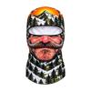 Смешная маска для лица с принтом, зимняя маска для катания на лыжах для мужчин и женщин, для активного отдыха