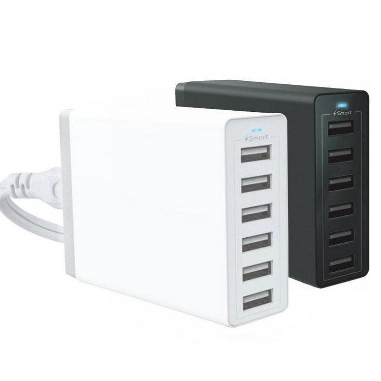 Многопортовое USB-зарядное устройство для телефона 60 Вт, 5 В/12 А, горячая модель