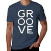 Groove to Bass Players T-Shirt plain Aesthetic clothing mens clothes