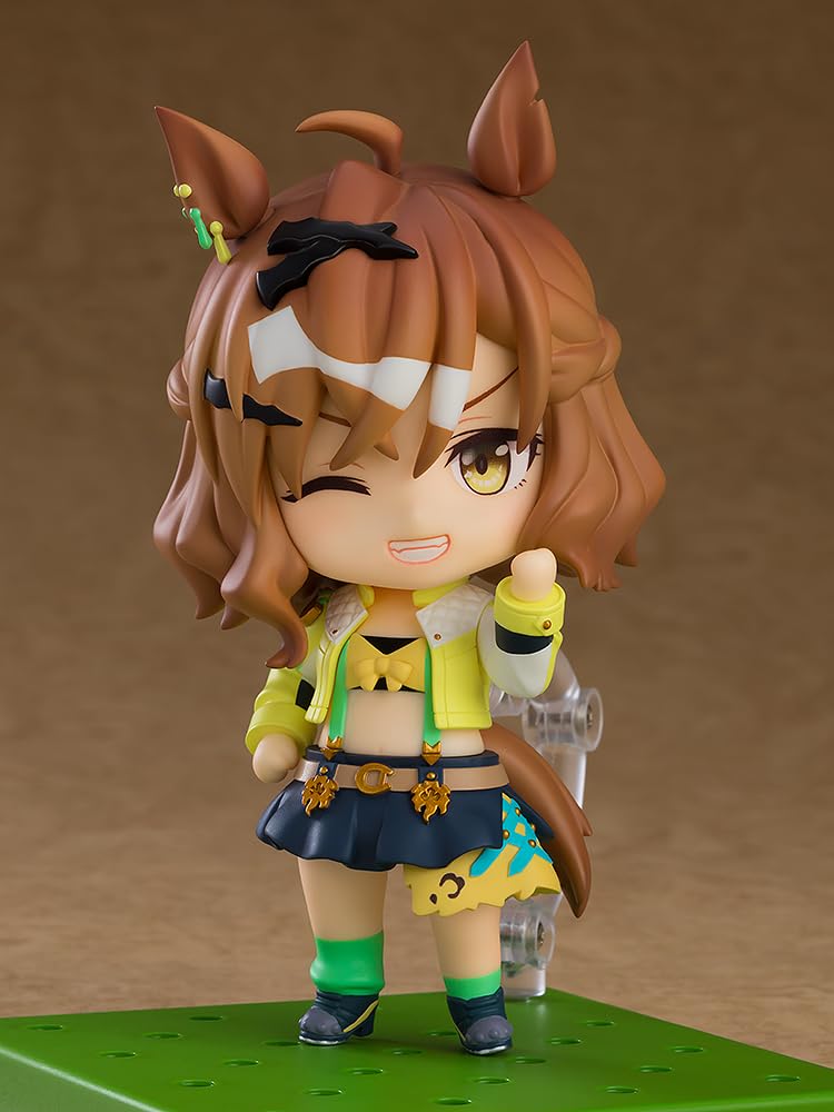 Nendoroid Uma Musume Pretty Derby Jungle Pocket пластиковая раскрашенная фигурка, не в масштабе
