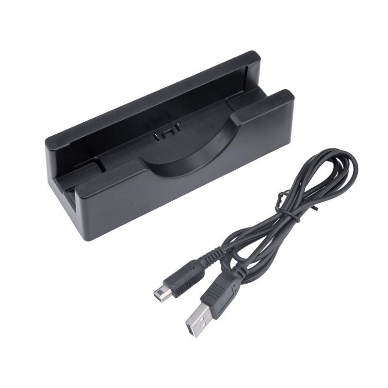 Зарядная станция-док-станция для игровой консоли Nintendo NEW 3DS 3DSLL/XL, USB-кабель, индикатор зарядки, подставки