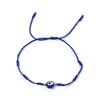 Fashion Jewelry Lovers Braided Hand Ropes Couple Bracelets Hand-woven Bracelets Blue Eye Bracelets