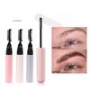 10ml Dual Brush Head Empty Mascara Tube Refillable DIY Eyebrow Gel Bottle Eyelash Elongation Cosmetics Containers Packaging