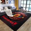 Manchester Football Pattern Rug, Indoor/Outdoor Mat, for Picnic, Gameroom, Bedroom, Office, Living Room, Home Decor Carpet, Birthday Gift