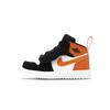 Air  1 Mid Alt Удобные Простые Нескользящие Амортизирующие Полувысокие Кроссовки для Ходьбы Детская Обувь Черный Белый Оранжевый AR6352-058