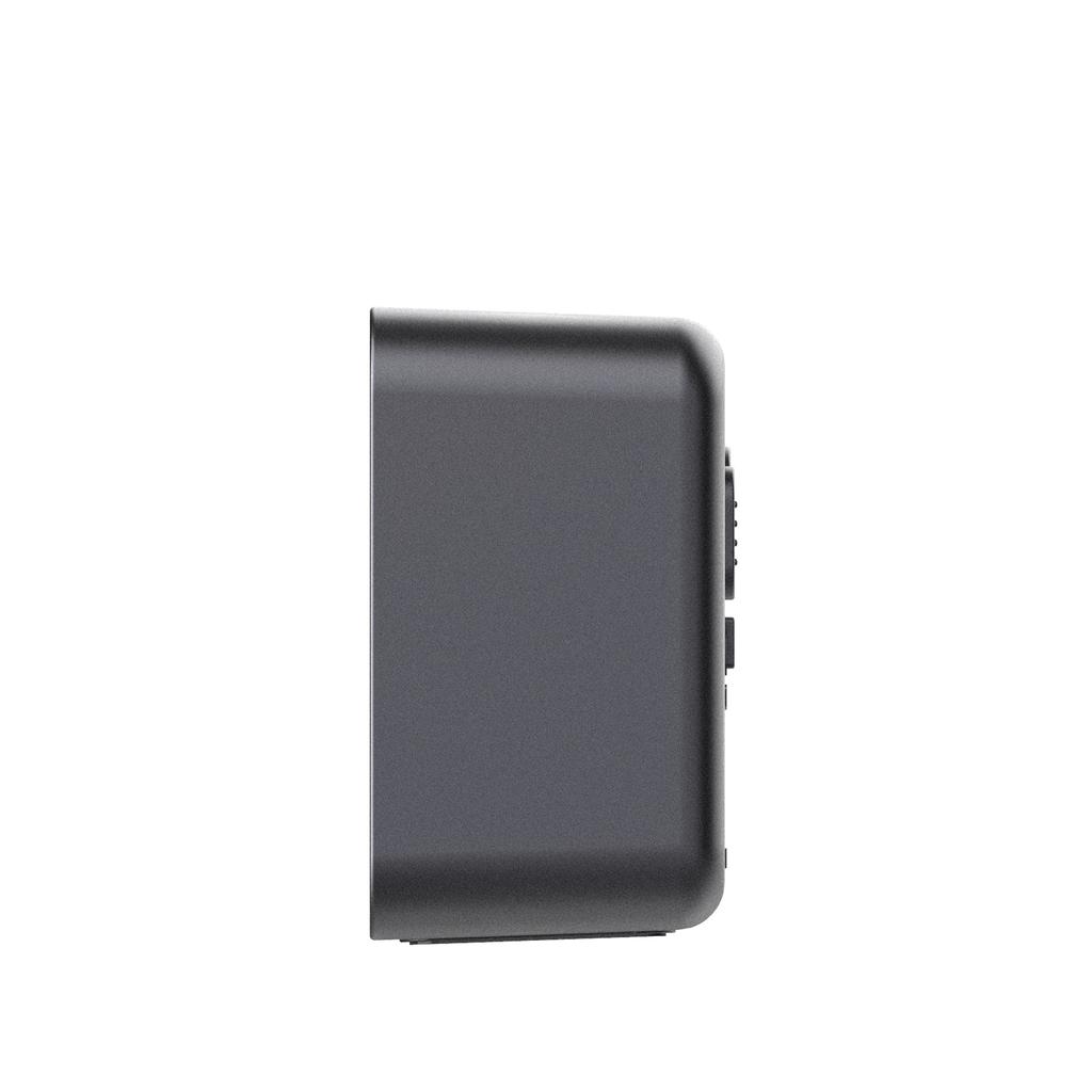 Светодиодный будильник с ритмичной световой панелью, ночник, цифровые часы с большим дисплеем, температура и