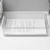 Plastic File Storage Box A4 Size Clear Stackable Organizer Container Documents Certificates Scrapbook Craft Art