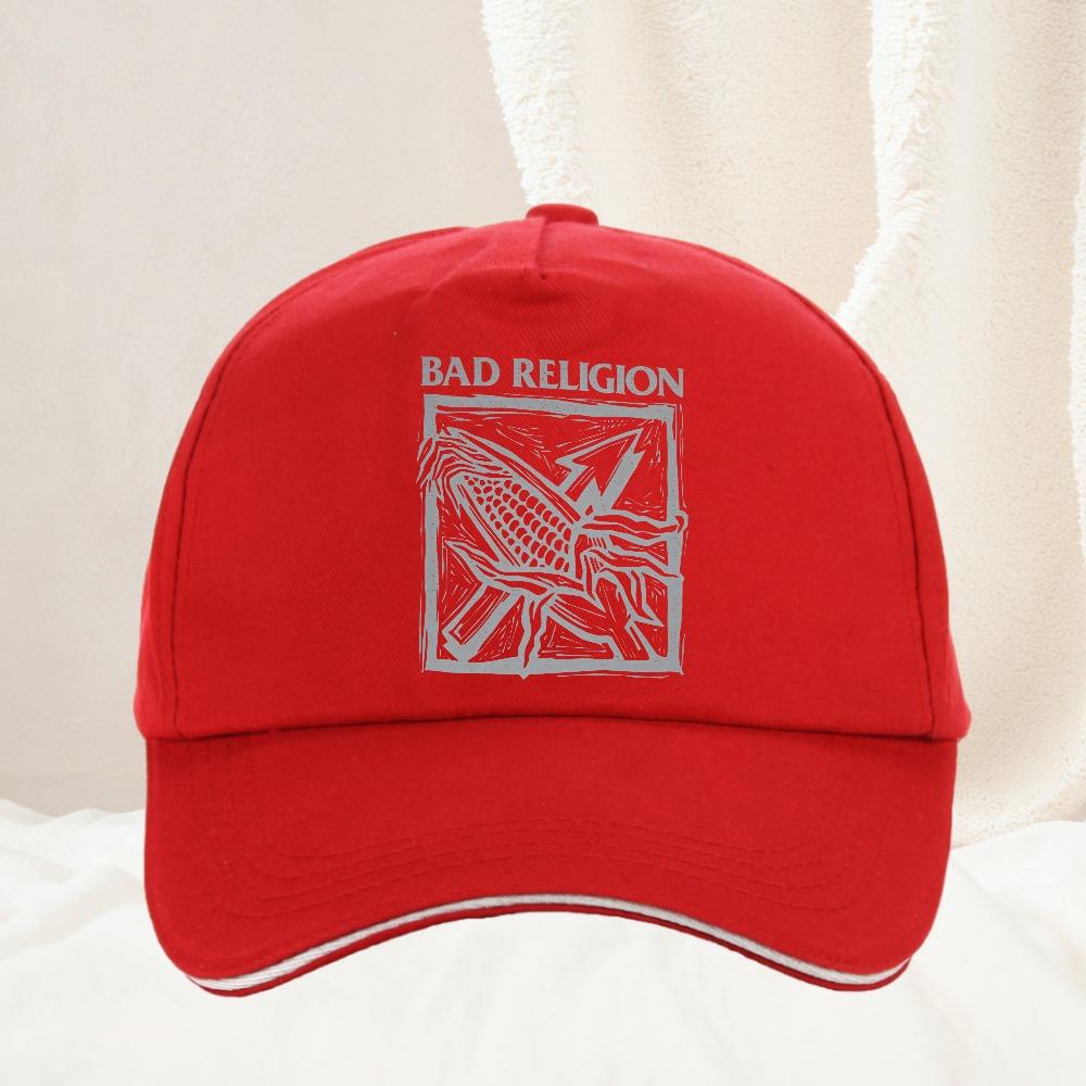 Bad Religion Унисекс Против течения Приталенная кепка Летняя бейсболка Регулируемая для повседневной носки Кепка Все сезоны Подарок для путешествий