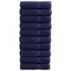 VidaXL Superior Quality Shower Towels 10 Pcs, Bath Sheets, Guest Towels, Bathroom Towels 137262