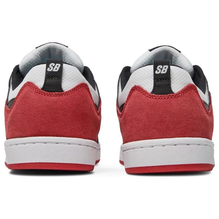 Nike Alleyoop SB White University Красные мужские кроссовки Черные CJ0882-102