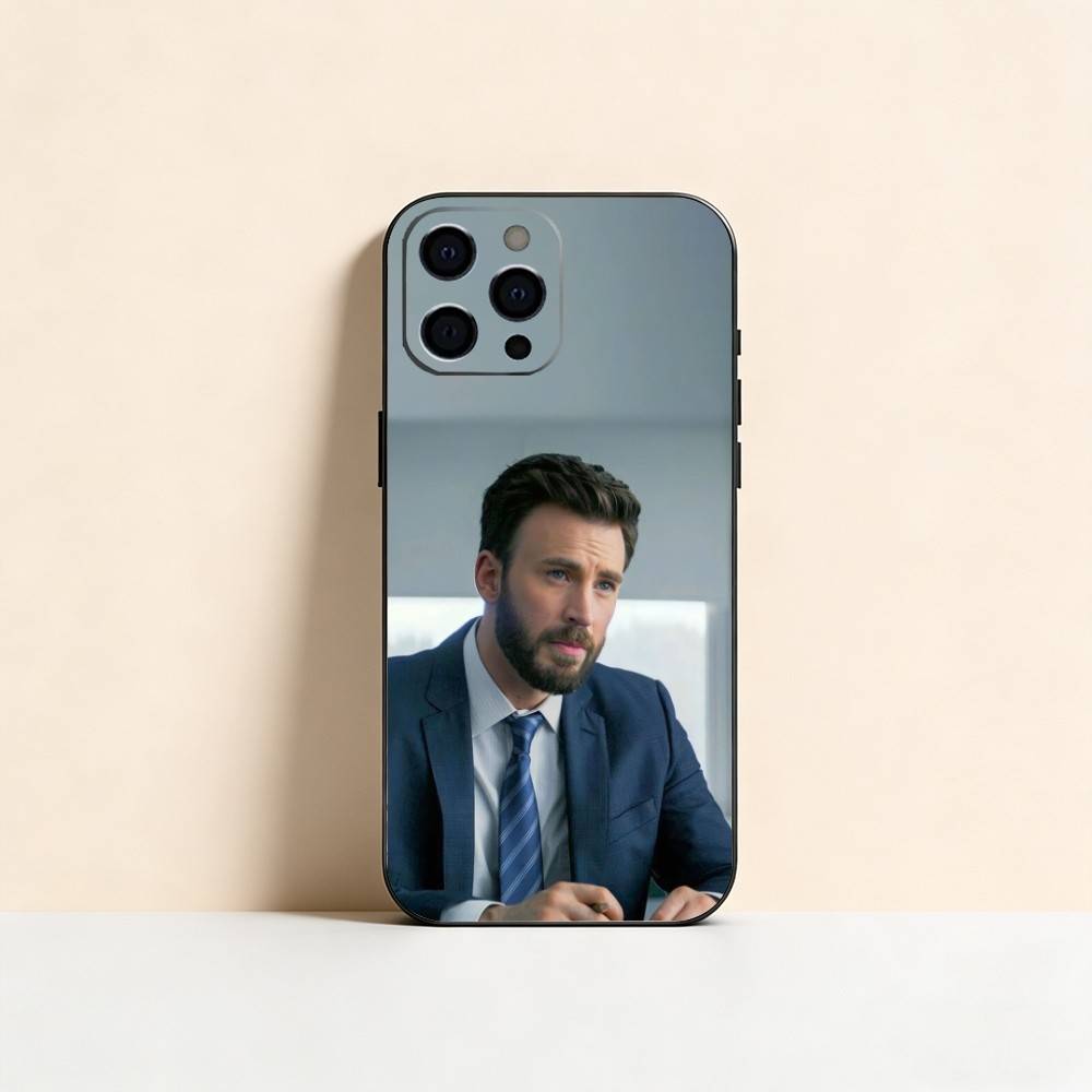 Крис Эванс (1) Чехол для телефона Силиконовый Мягкий Для IPhone 17 16 15 14 13 12 11 X XR Plus Pro Max Plus