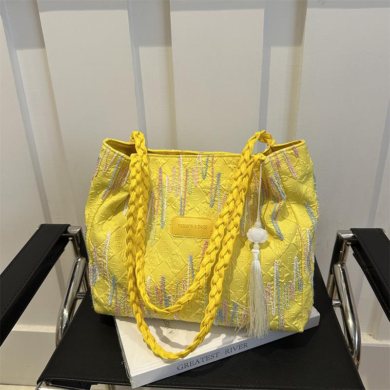 Niche Simple сумка через плечо для женщин на лето новая модная повседневная сумка-тоут большой вместимости сумка для поездок на работу и обратно