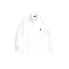 Polo SS24 Bear Embroidered Pointed Collar Button-Down Long Sleeve Shirt Men Shirts White MNPOWOV16823488-100