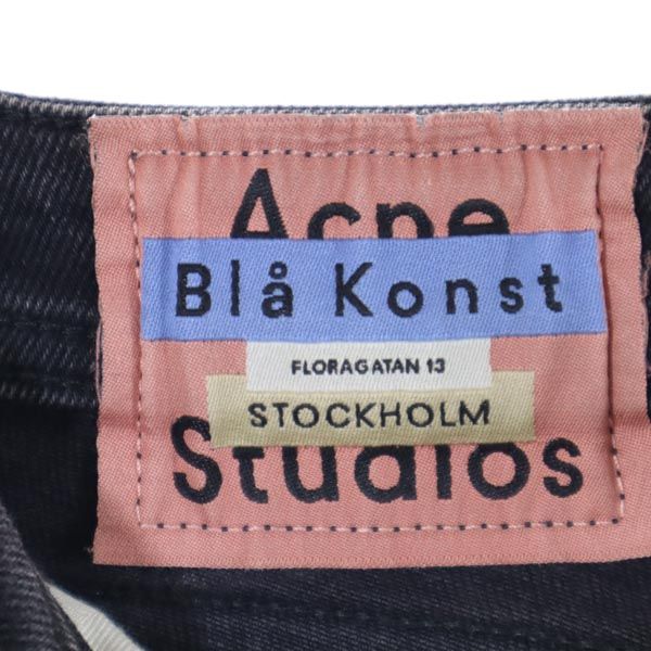 Acne Studios Зауженные джинсы деним w24 Джинсы серии Black Женские Б/У
