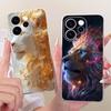 For Oppo Reno 15 FS Case Reno15 F 5G CPH2801 Luxury Butterfly Painted Cover Soft Slim Phone Case For Oppo Reno15 Pro Fundas Bags