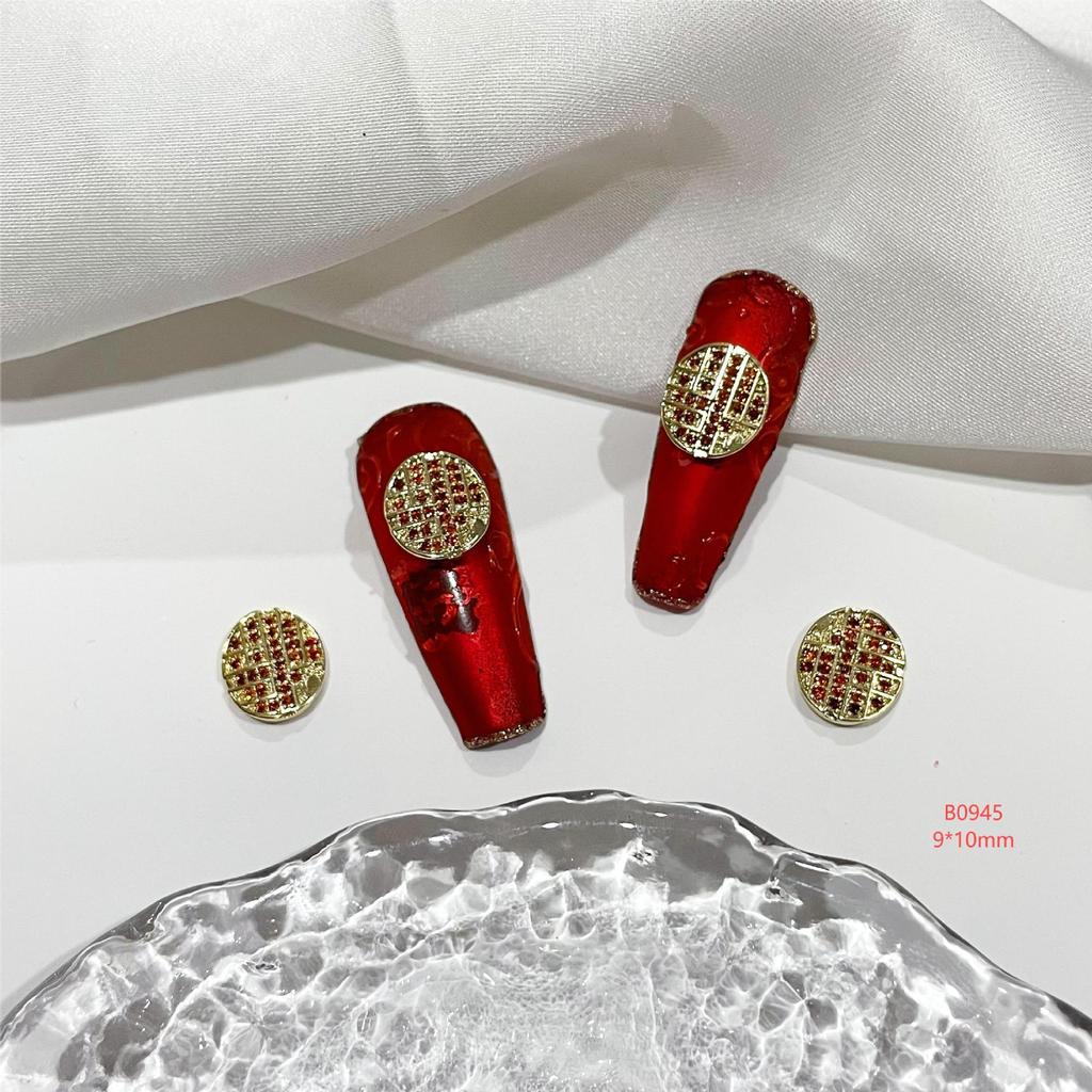 LZ16 Роскошные металлические бабочки из циркония для ногтей