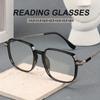 Fashionable High-Definition Reading Glasses for Men and Women Elegant Black Frame Multiple Lens Strengths Available
