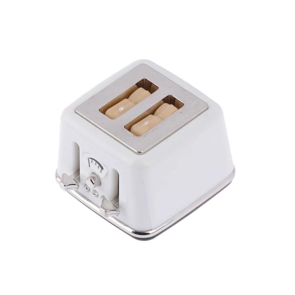 1:12 Scale Dollhouse Kitchen Appliance Plastic Miniature Toaster Machine  Mini Accessories