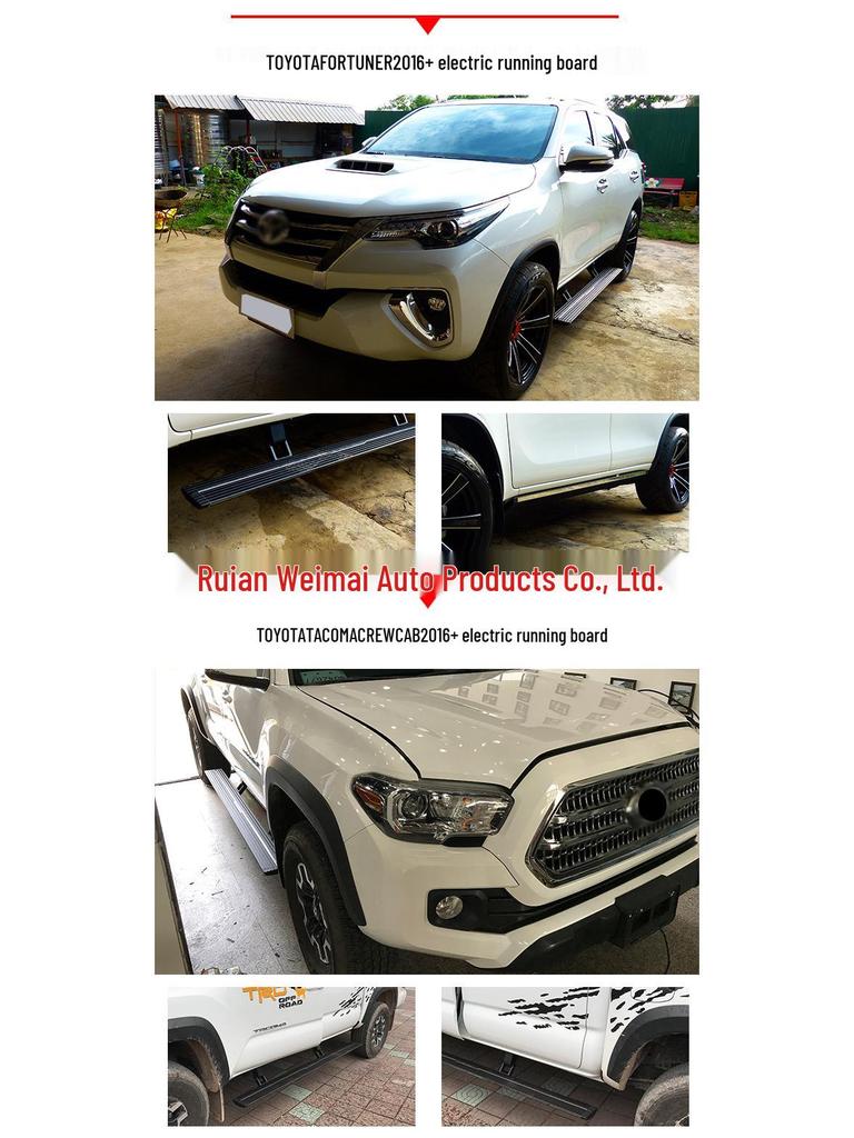 Toyota Hilux Tacoma Электрическая педаль и расширение боковой подножки REVO