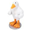 Funny Muscle Duck Statue Home Decor Cute Little Duck Garden Figurine for Entryway Table