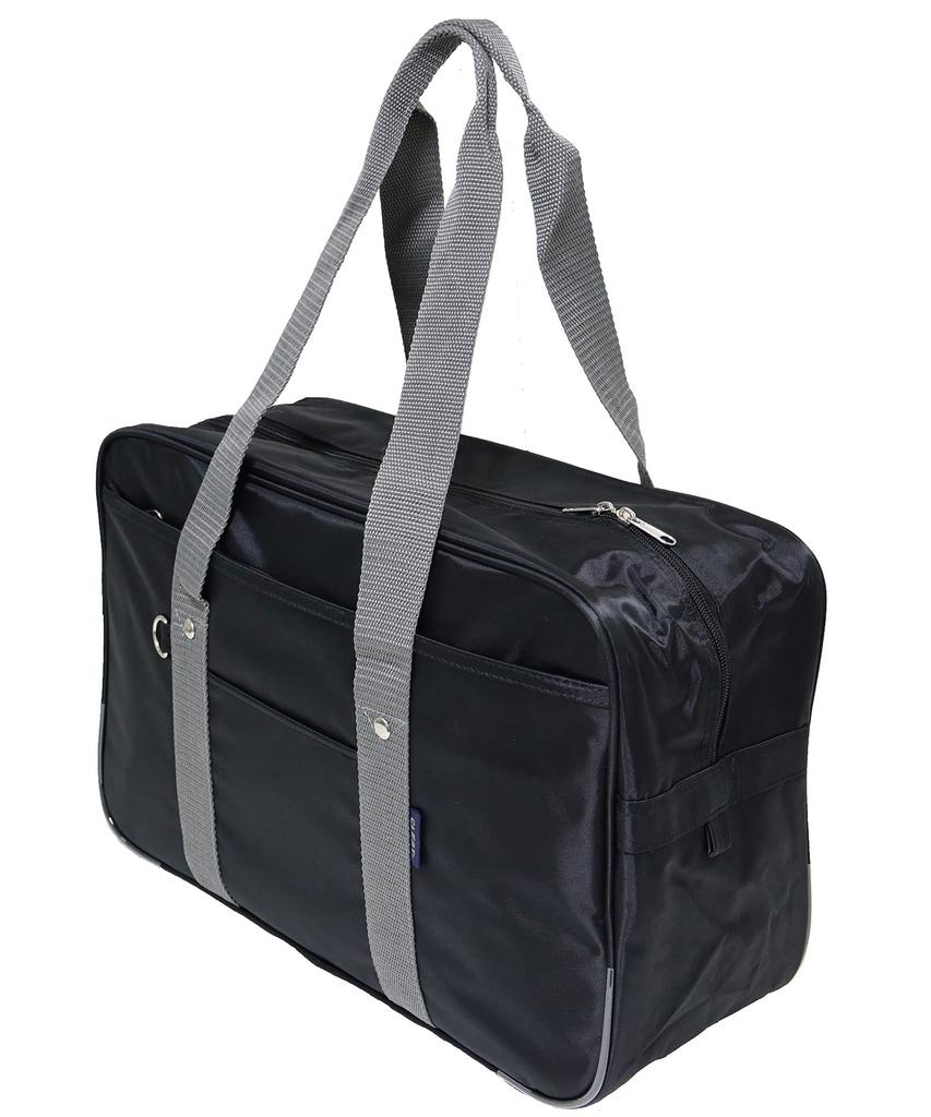 School Inner B4 Black Gray [CLEAT] Bag, Multi-functional, Pocket, Polyester, Size,