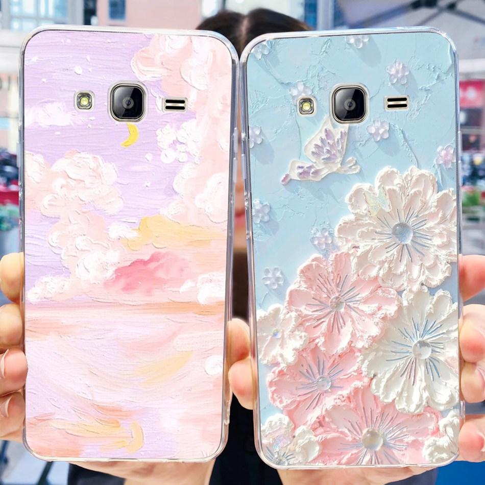 For Samsung Galaxy J5 SM-J500F J500G J500FN Cute Cartoon Phone Case For Samsung J5 2015 Soft Silicone TPU Cases