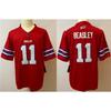 Buffalo Bills NFL Football Jersey Mens Team Sports Apparel Wear Synthetic Blend White Blue Red