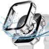 Гальваническое защитное стекло для корпуса Apple Watch 46 42 45 41 44 40 мм Водонепроницаемый чехол+Стекло для iWatch 11 10 9 8 7 6 5 4 SE