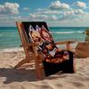 Ultra-Soft Beach Towel with Halloween horror Theme,Ideal for Pool - Camping, Diving - Perfect Travel Essential, Vibrant Beach Towel.