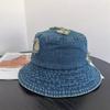 2025 Новая сломанная шляпа-ведро для женщин, для путешествий, шопинга, повседневная универсальная шляпа-ведро с широким лицом, маленькая складная шляпа-ведро