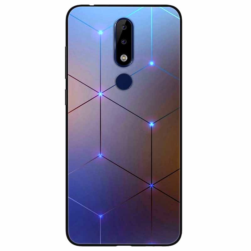 Для Nokia 5.1 Plus Чехол Мягкий Силикон Мультфильм Модный ТПУ Чехлы для Телефона для Nokia X5 Обложка 5.1Плюс Милый для NokiaX5 Защитный