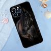 Красивый черный конь Чехол для iPhone 17 Pro Max 16 14 13 12 11 15 Pro Max Plus 12 13 Mini 16e 17 Air Задняя крышка