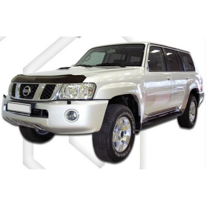 SCOUTT BRA CAPOT DEFLECTEUR PROTECTION pour NISSAN PATROL 2005-2010