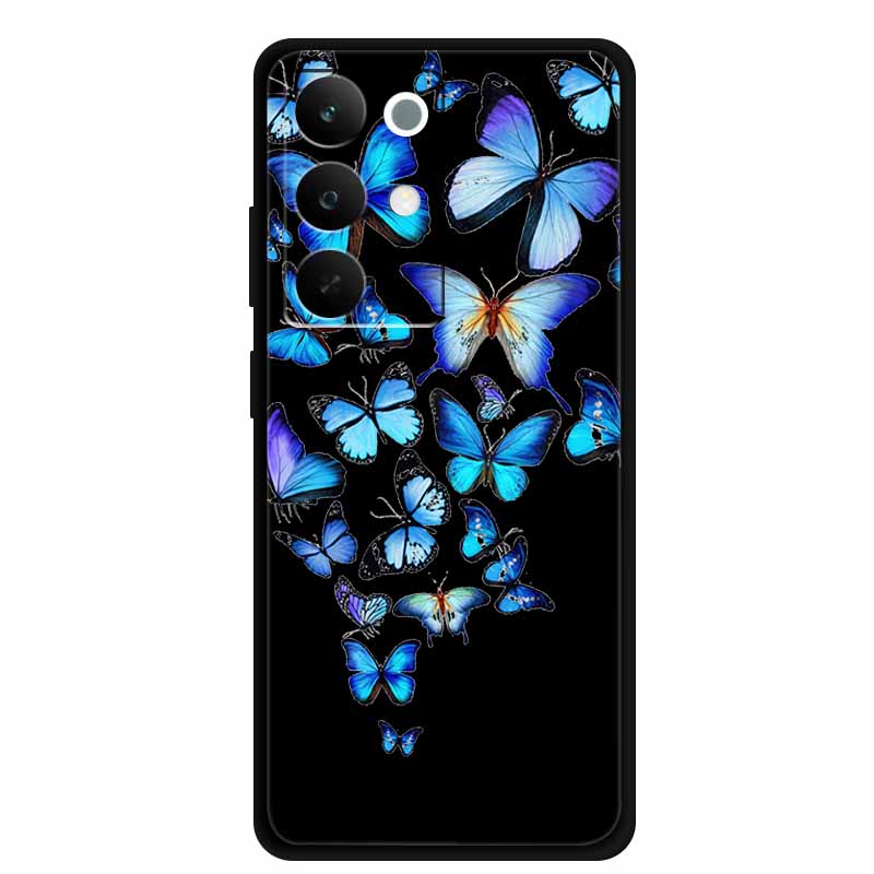 Black Silicone Case For Realme C85 Pro 2025 Case Cartoon Soft TPU Back Cover For Realme C85 5G Phone Case C 85 Pro Coque Funda
