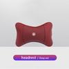 Car Seat Headrest Auto Logo Neck Pillow For Jeep Wrangler Rubicon Renegade Compass Grand Cherokee Patriot Liberty Gladiator JK AKZ1