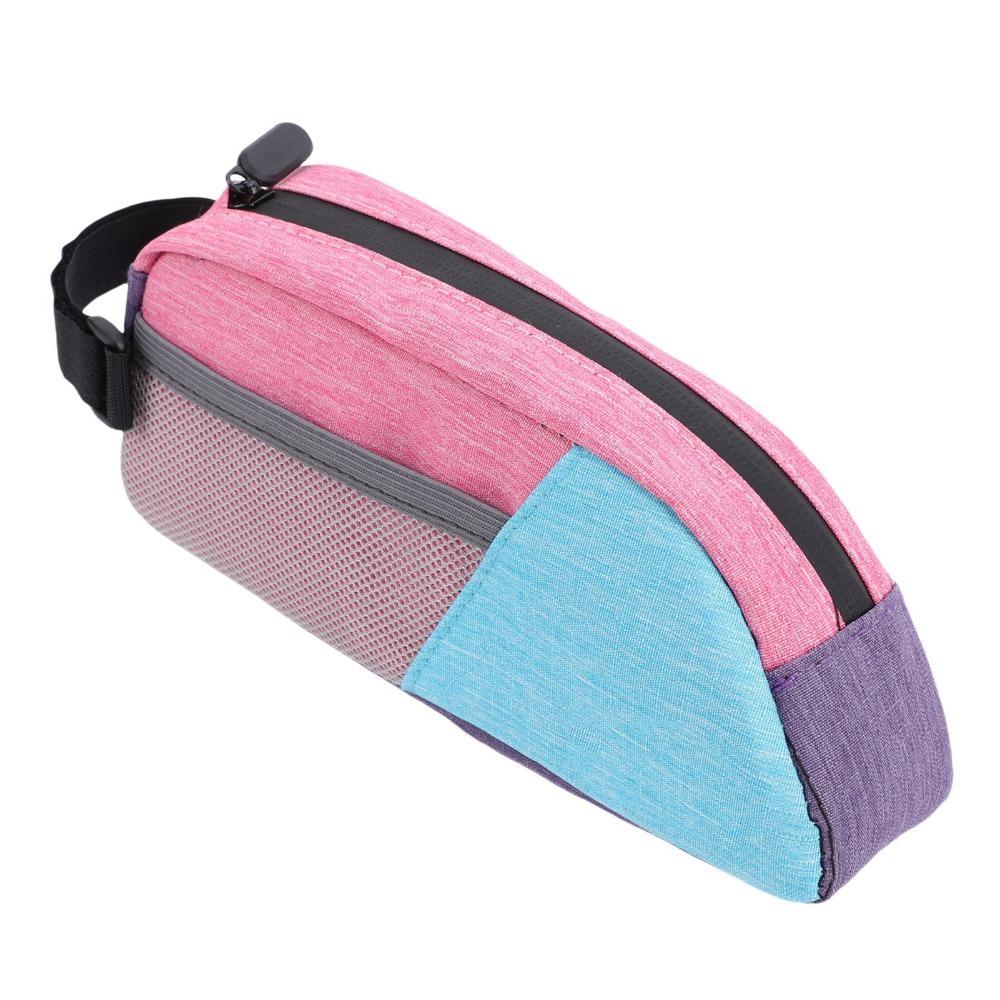 Polyester Top Tube Bike Bag Removable Strap Bike Frame Storage Bag  city bike use
