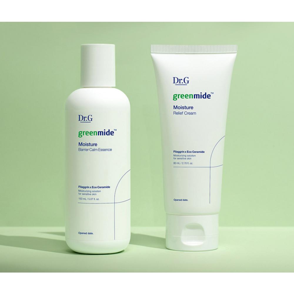 Dr.G Greenmide Moisture Relief Cream 80 мл + 20 мл набор, 3 набора