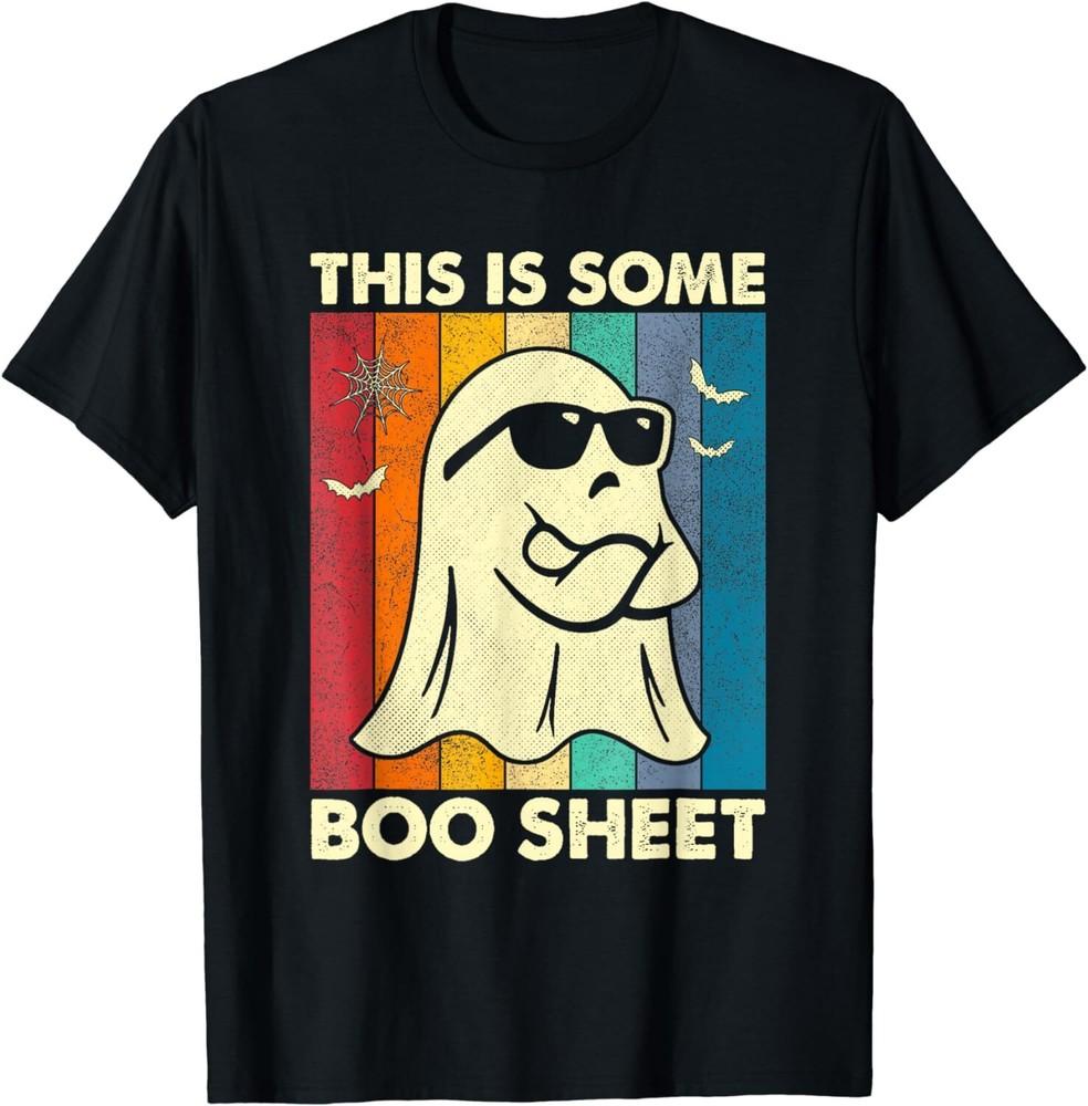 SALE This Is Some Boo Sheet Ghost Retro Funny Halloween Costume Unisex T-Shirt Unisex T-Shirt