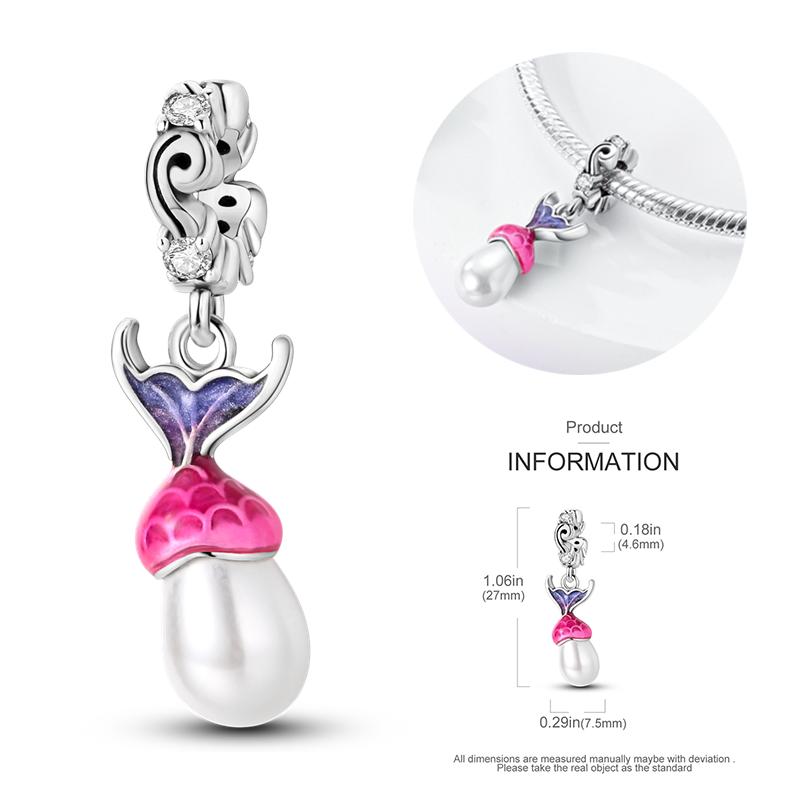 New Copper Bow Star Love Pink Series Charm Beads Suitable For 3Mm Original Bracelet Diy Fashion Jewelry Gift