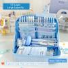 12-Layer Pencil Case 90 Degree Large Opening Pen Storage Bag Multifunctional Pencil Box  Student