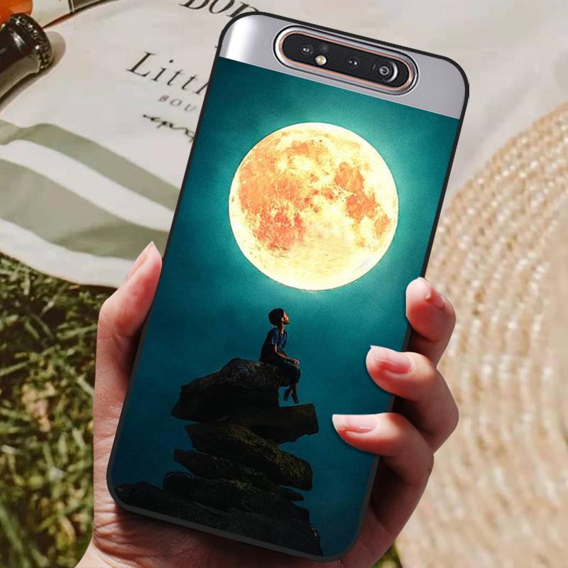 Чехол для Samsung A80 Силиконовая задняя крышка Чехол для телефона Для Samsung Galaxy A80 Чехлы для Galaxy A 80 A805F A805 Мягкий бампер Funda
