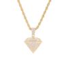 Iced Out кулон ожерелье с 4 мм цирконом теннисная цепочка Iced Out блестящая цепочка со стразами для мужчин colar masculino