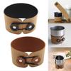 Пробка ПУ Кожа Рукав для Кофейной Чашки Защита для Рук Изолированный Чехол Многоразовый Рукав для Кофейной Кружки для Кофе Чая Горячих Холодных Напитков