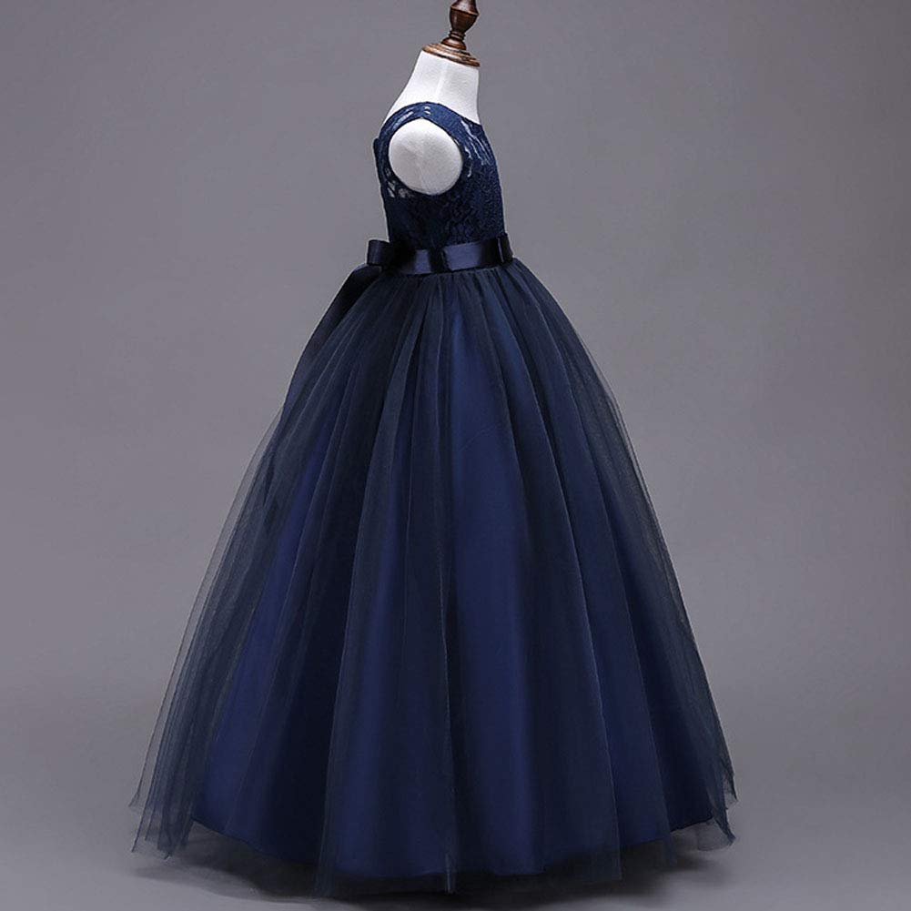 Forpend Dress Formal Perfect for Long Sizes and 160cm Kids' FP-0034, Girls' Dress, Recitals, Weddings, Parties, Dress, 120, 130, 140, 150, (Size